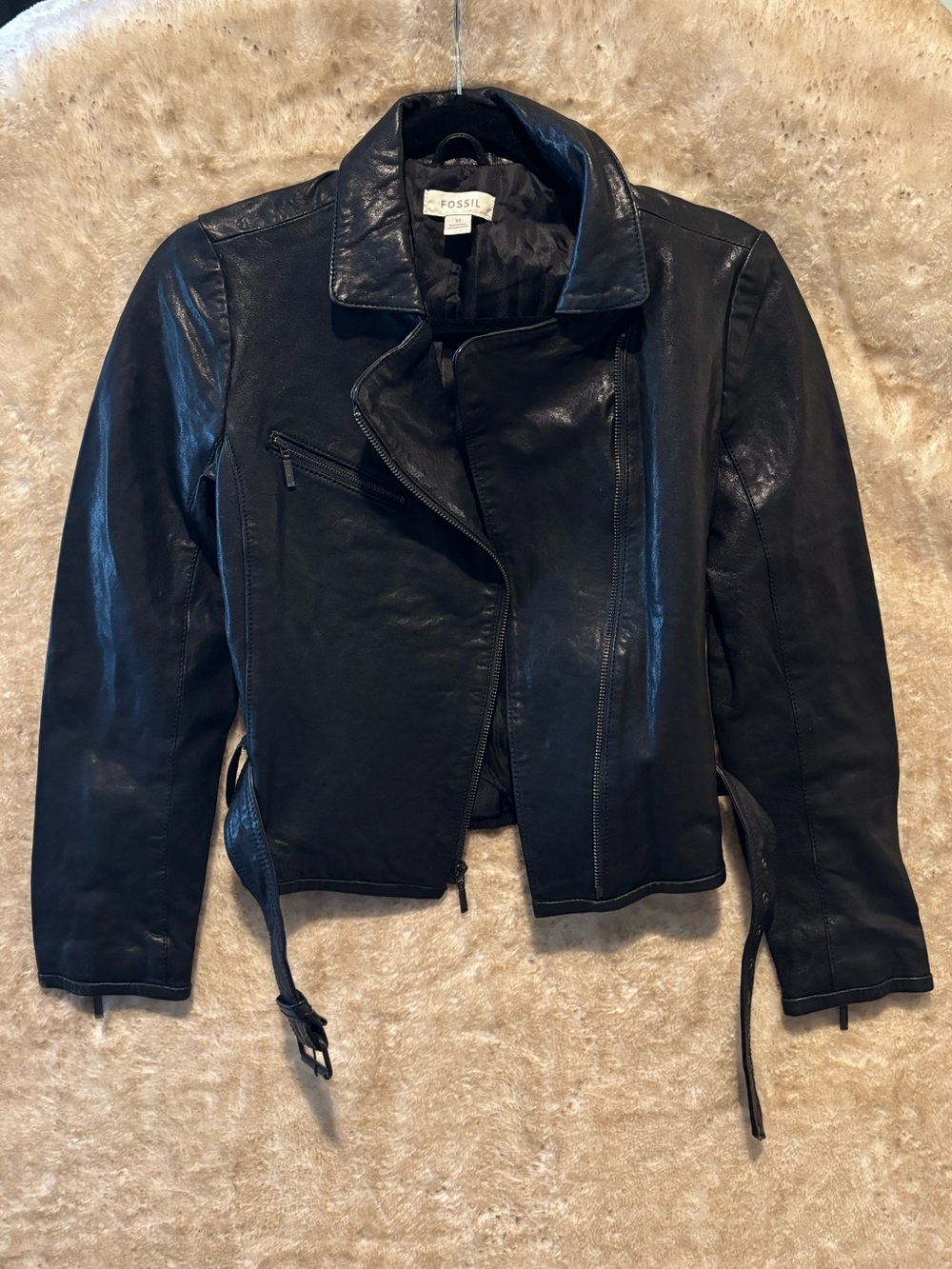 Fossil Genuine Leather Jacket XS